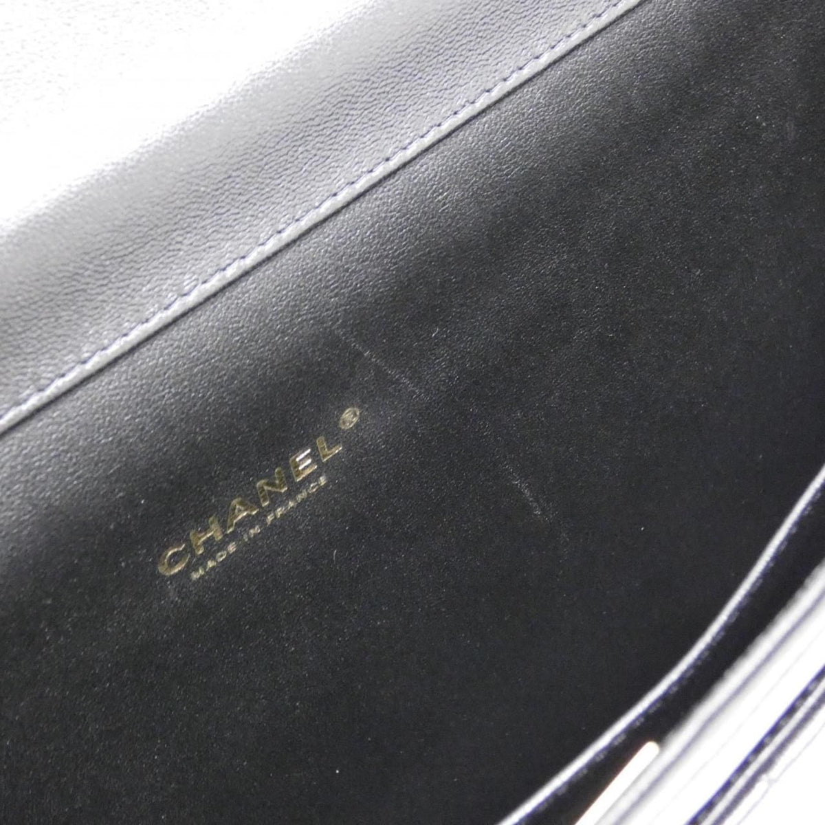 Chanel Bag Handbag Black — view 8