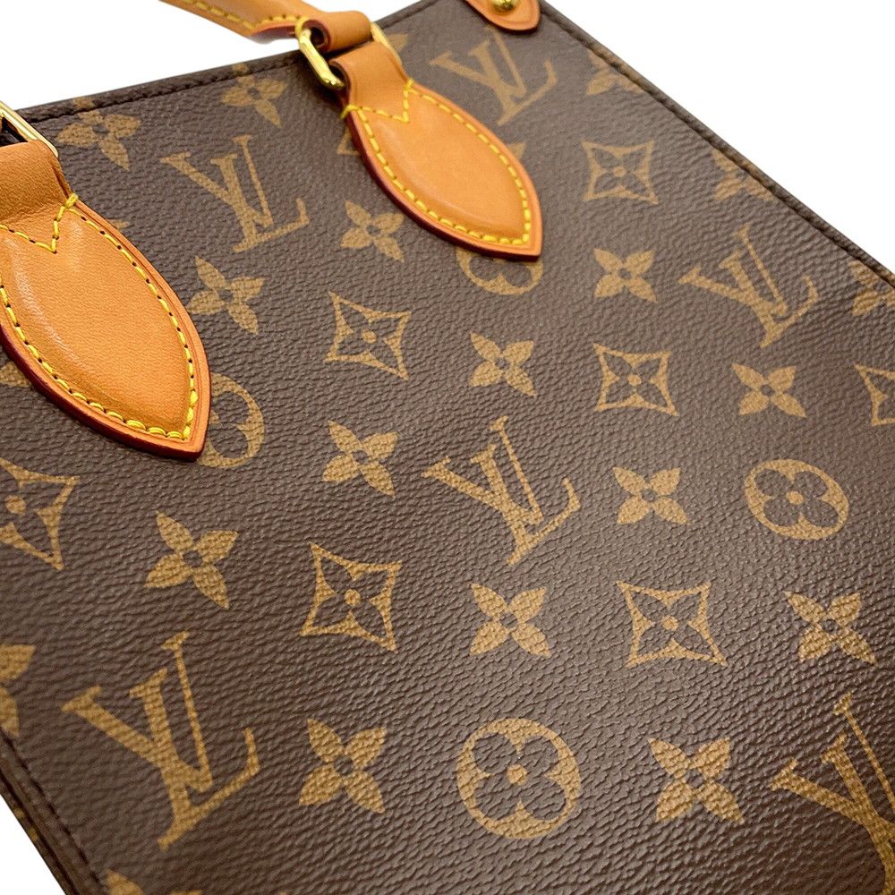 Louis Vuitton Monogram Sac Plat BB 2-Way Shoulder Bag — view 8