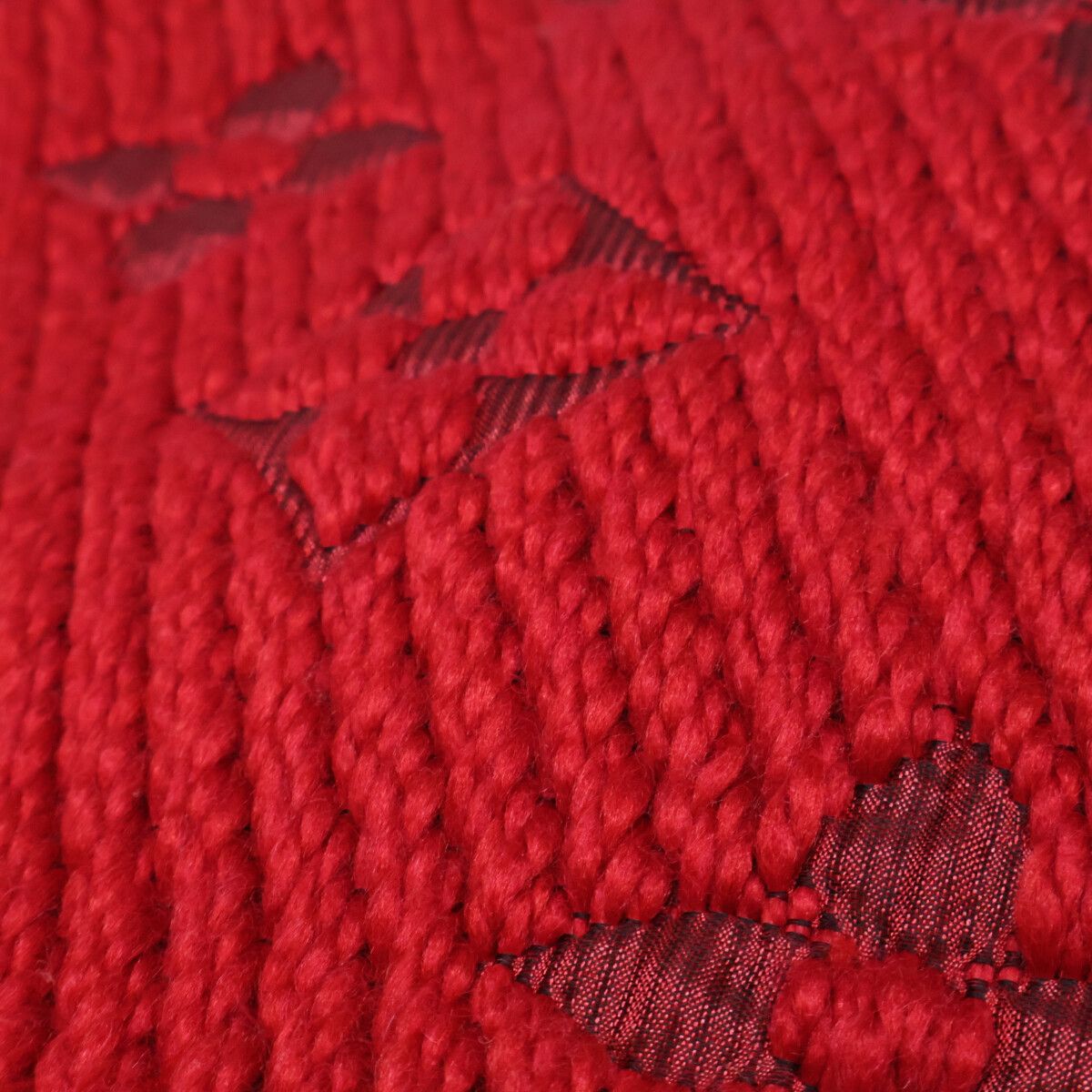 Louis Vuitton Echarpe Logomania Wool Silk Fringe — view 7