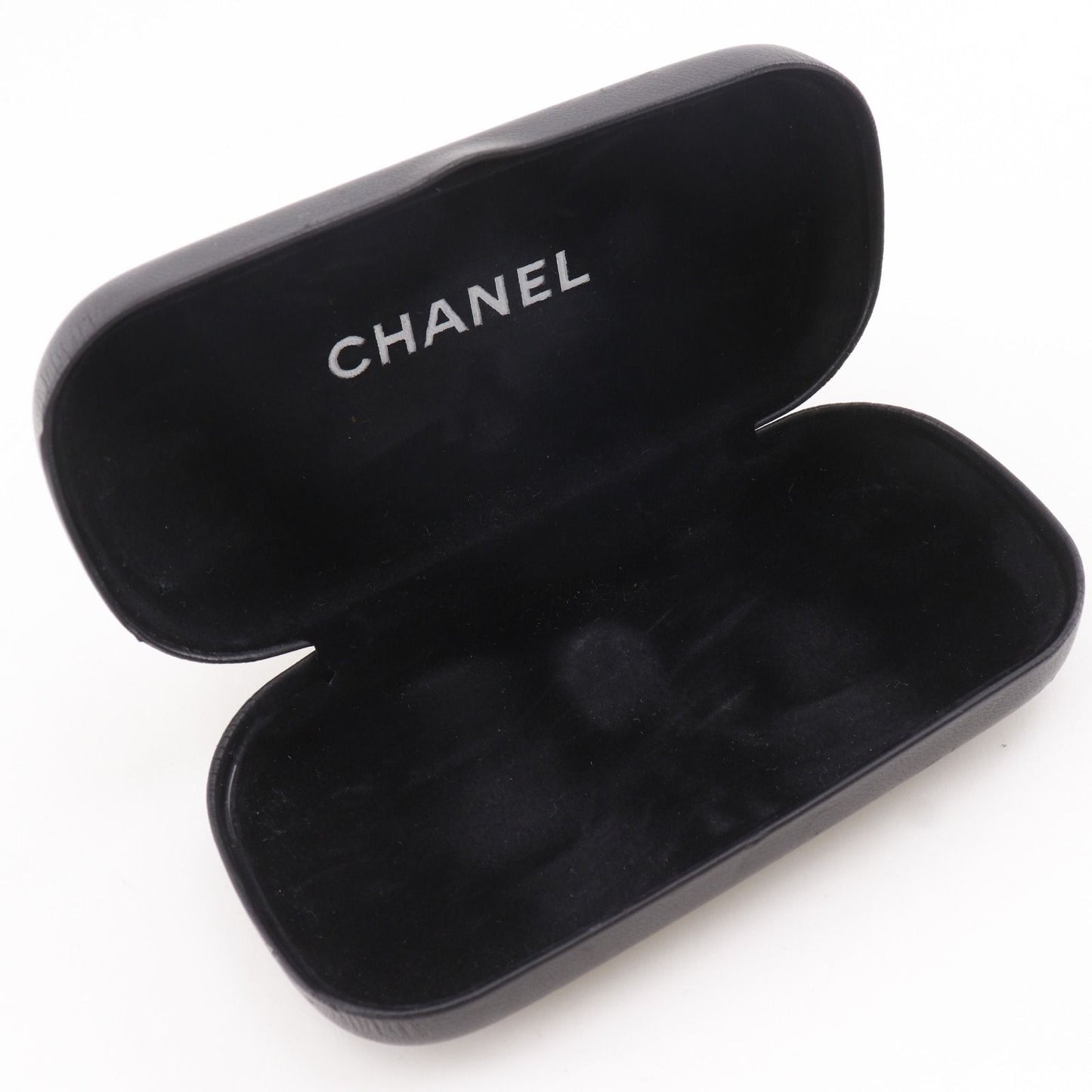 Chanel CC Logo Acetate Black Sunglasses Eyewear — view 8