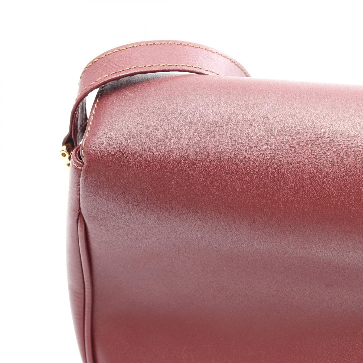 Cartier Shoulder Bag Must Line Bordeaux Leather — view 8