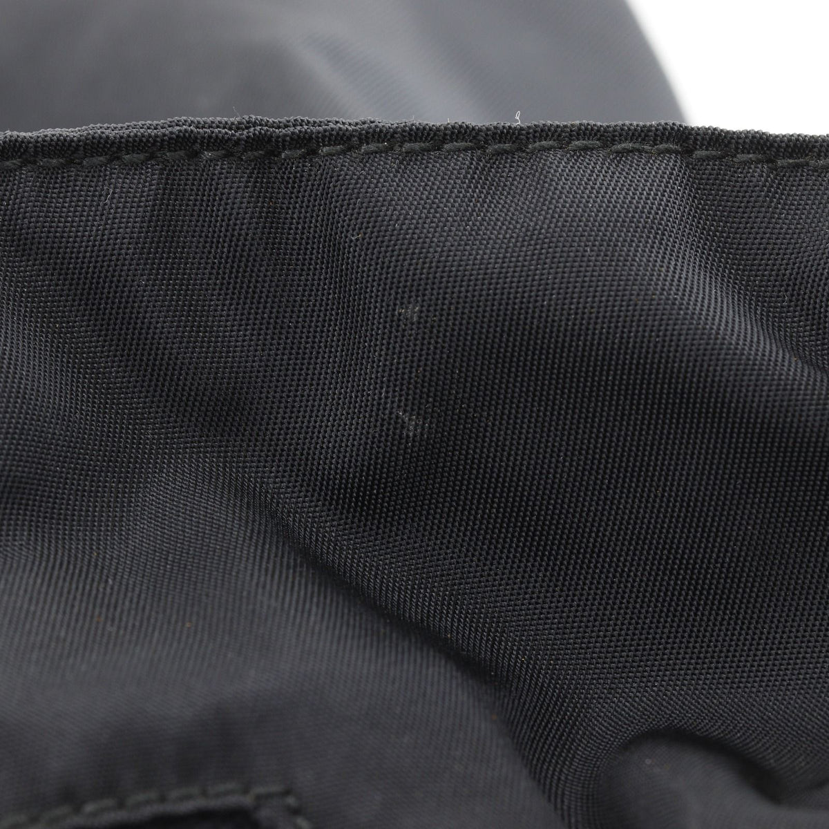 Prada Nylon Plastic Black Handbag — view 8