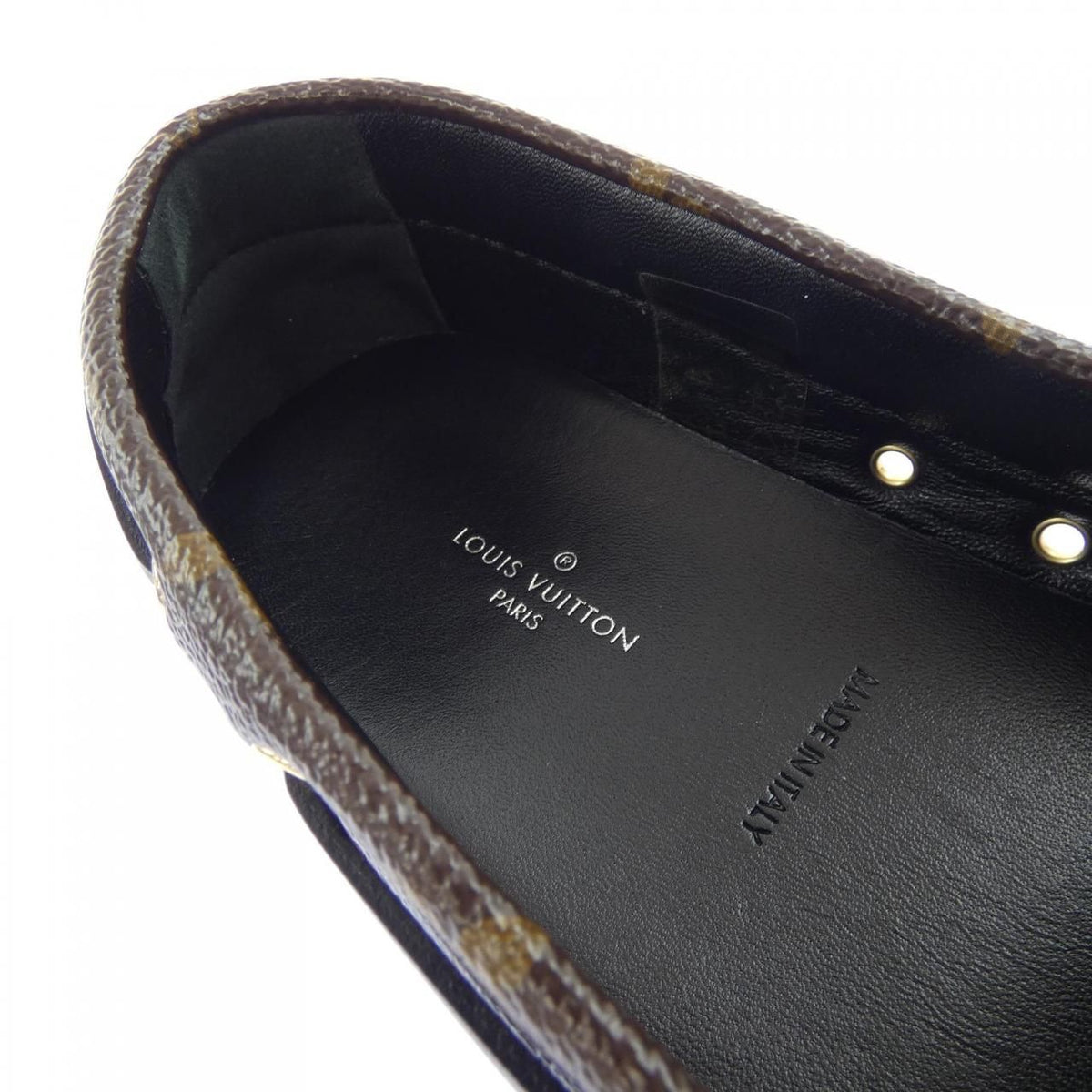Louis Vuitton Monogram Reverse Gloria Line Loafers Shoes — view 6