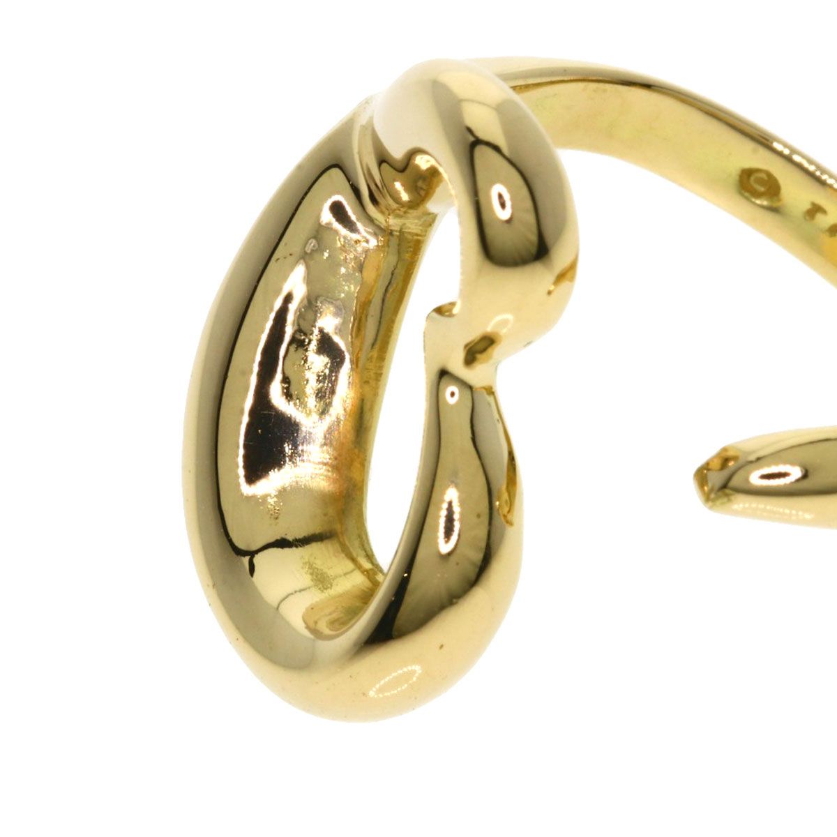 Tiffany & Co Open Heart Ring 18K Yellow Gold — view 8