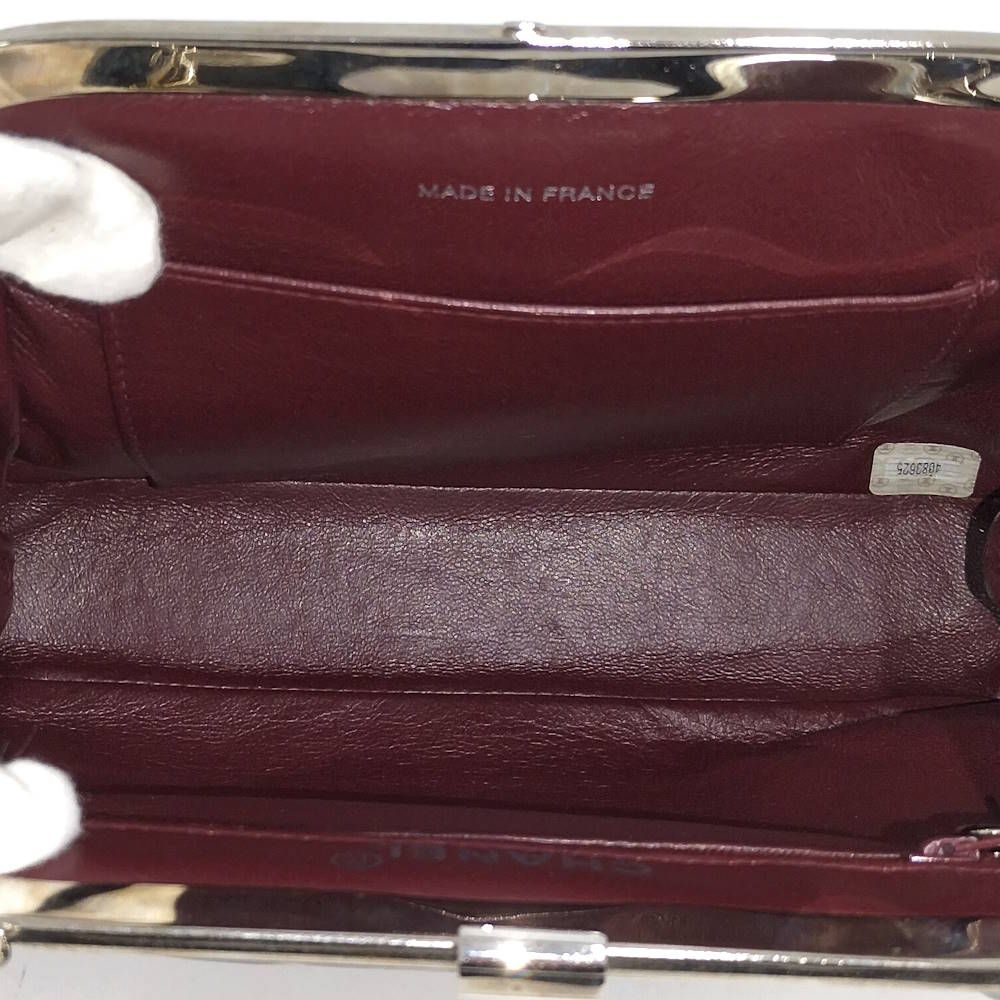 Chanel Vintage Quilted Kiss Lock Handbag One Handle — view 8
