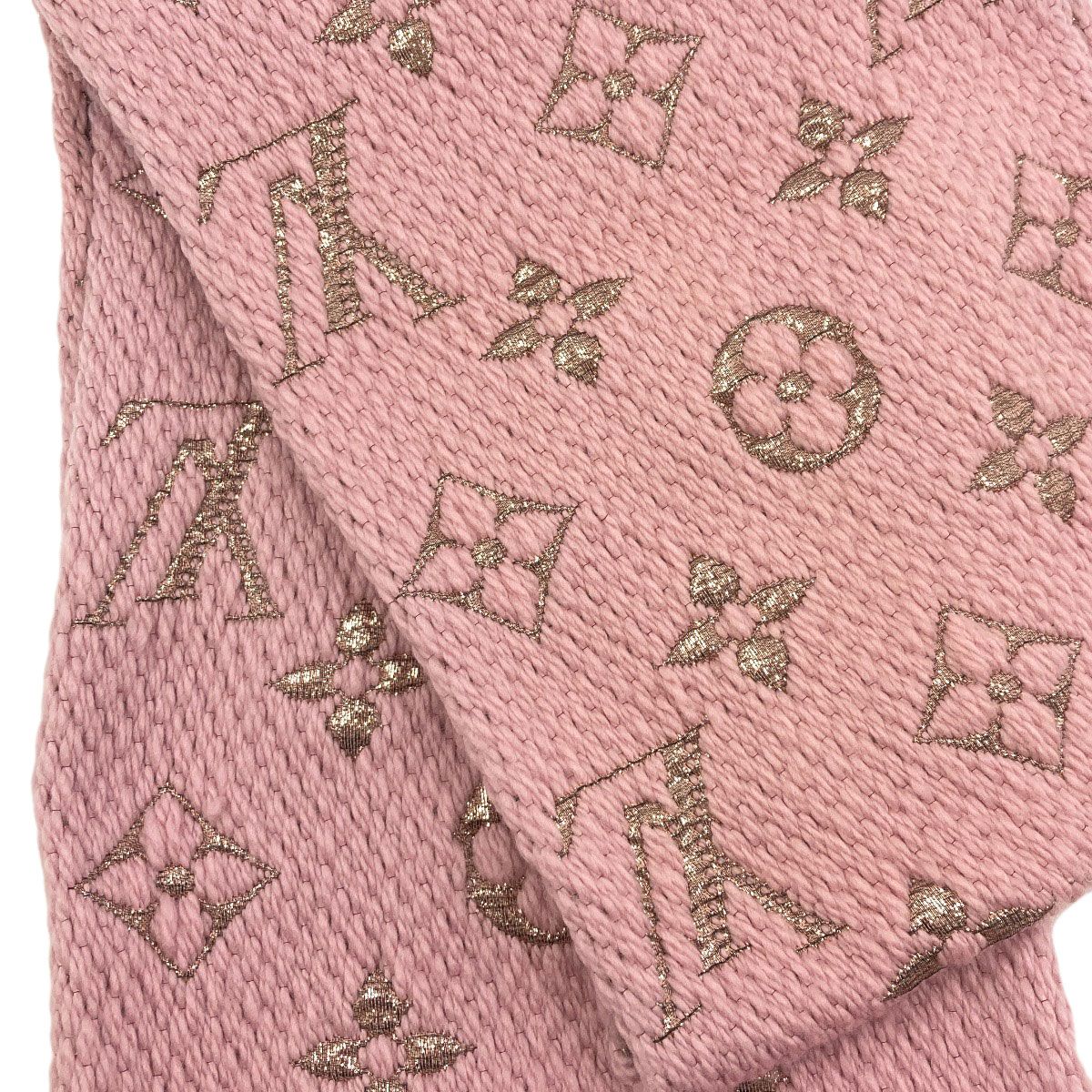 Louis Vuitton Echarpe Logomania Scarf Wool Silk — view 5