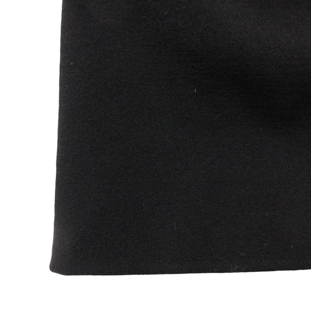 Dolce & Gabbana Dress Thistle Docking Long Sleeve Bare Top Back Ribbon Black — view 8
