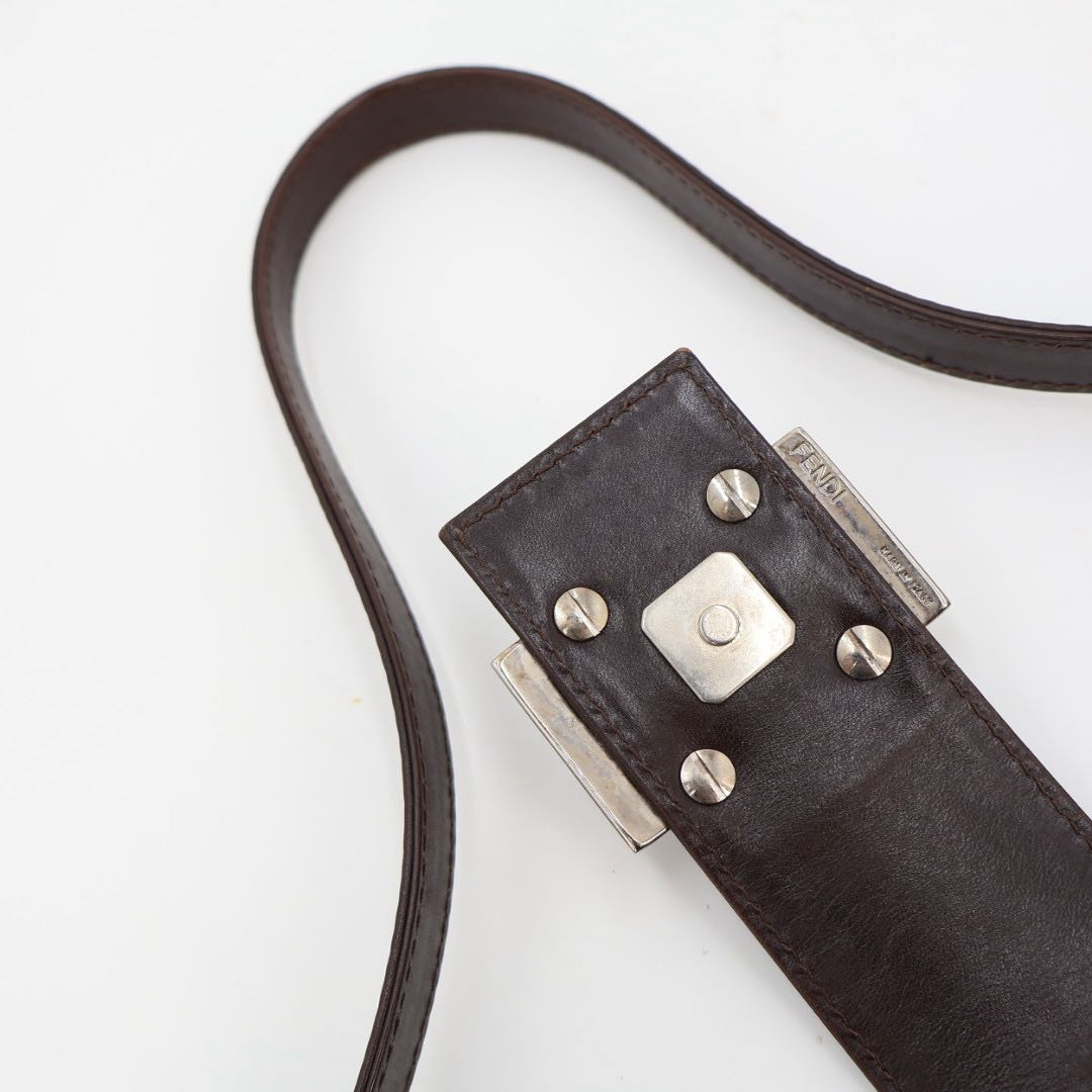 Fendi Zucca Shoulder Bag — view 8