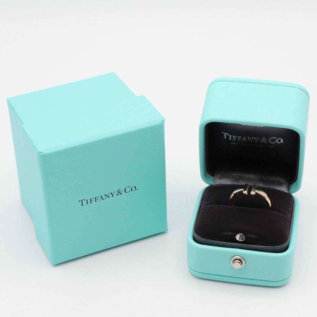 Tiffany & Co Ring T Wire 18K Pink Gold — view 8