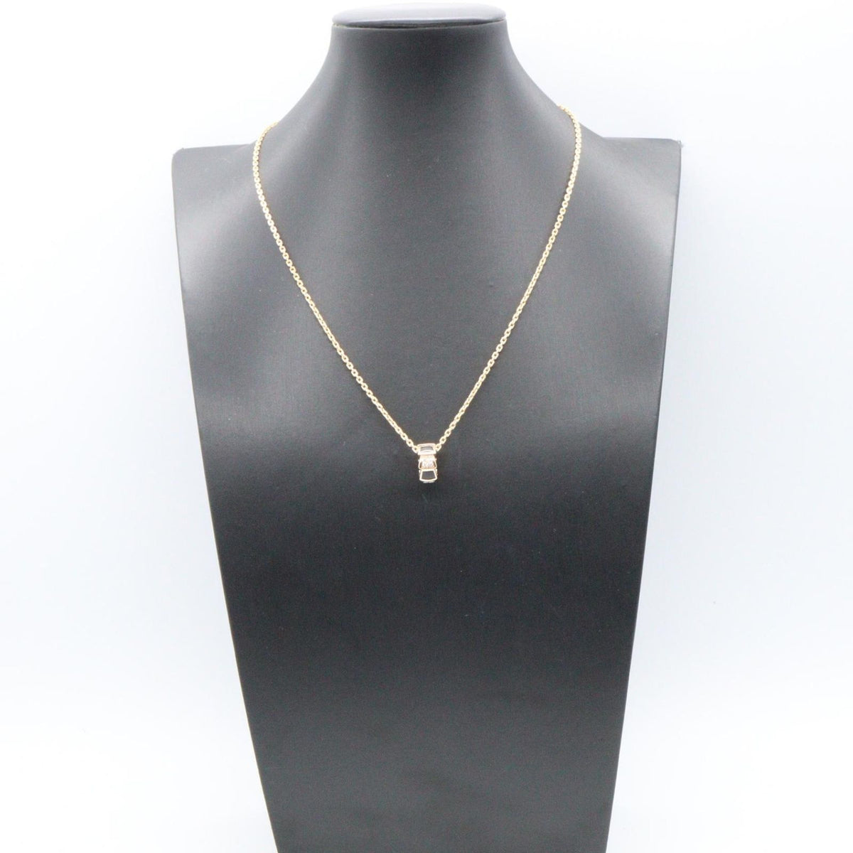 Bvlgari Necklace Serpenti Onyx Diamond 42 44 18K Pink Gold — view 8