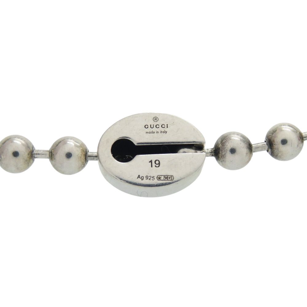 Gucci Ball Chain Bracelet Interlocking G 925 Sterling Silver — view 4