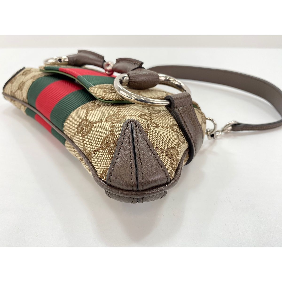 Gucci Handbag Horsebit Brown — view 8