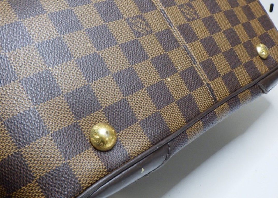 Louis Vuitton Handbag Verona PM Ebene Damier Gold — view 8