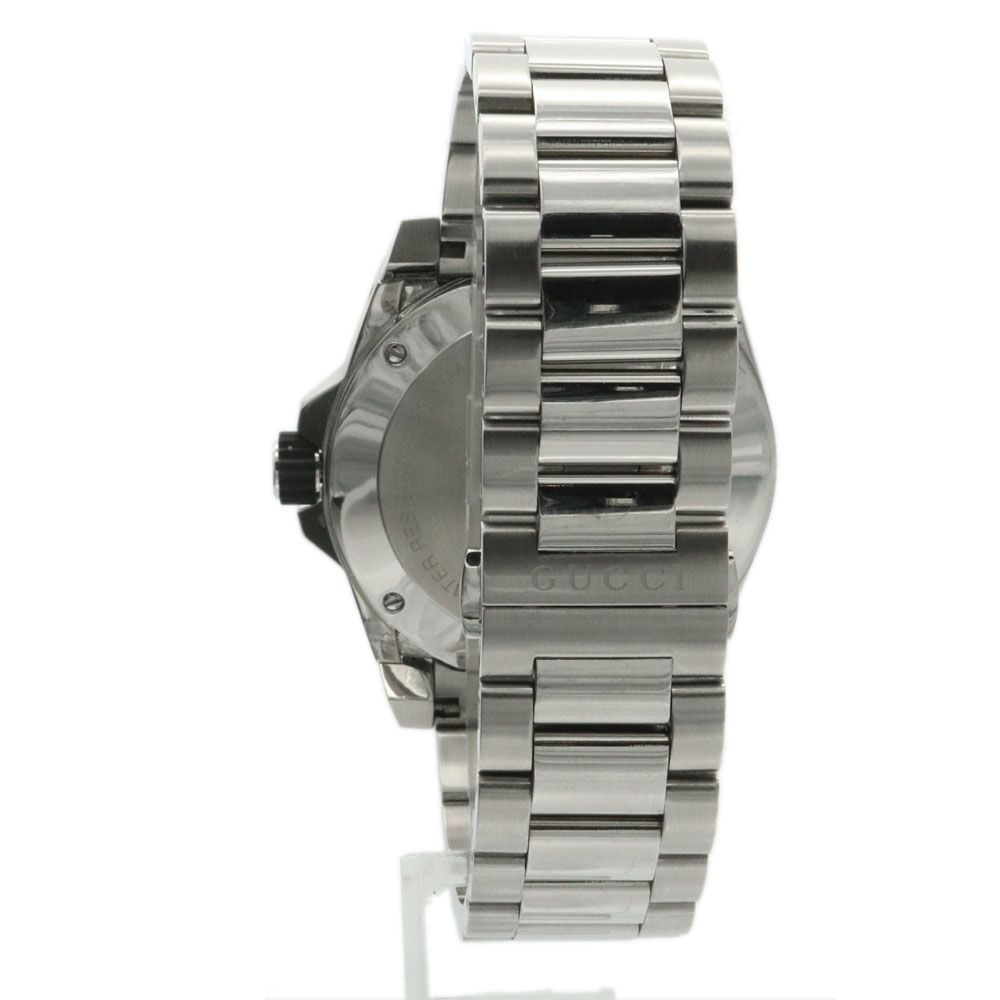 Gucci Watch Dive Quartz SS Black — view 8