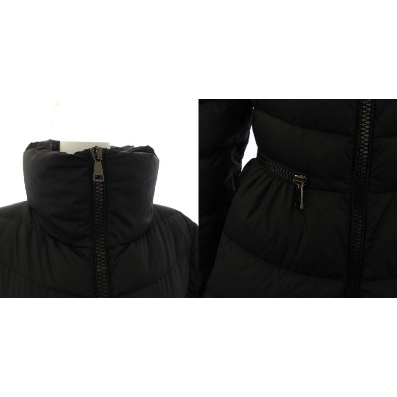 Moncler Mirieron Down Coat Anime Tag 1 Black YT — view 8