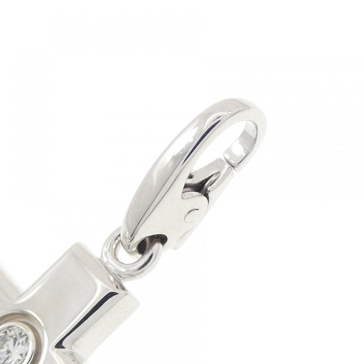 Cartier Cross Pendant White Gold — view 3