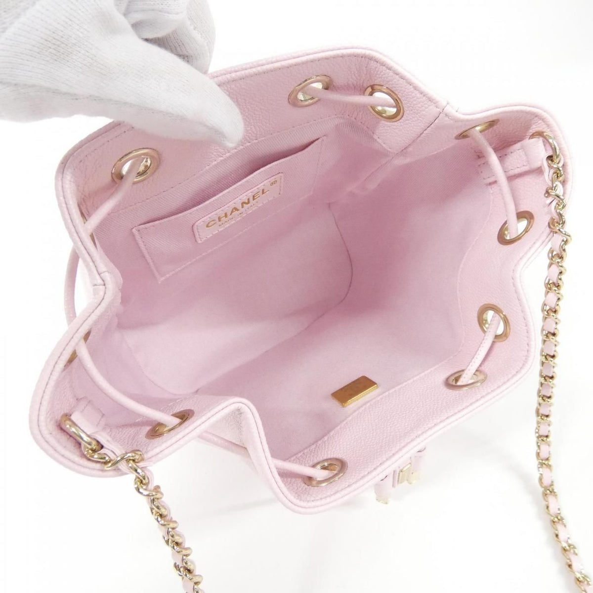 Chanel Shoulder Bag Pink — view 6