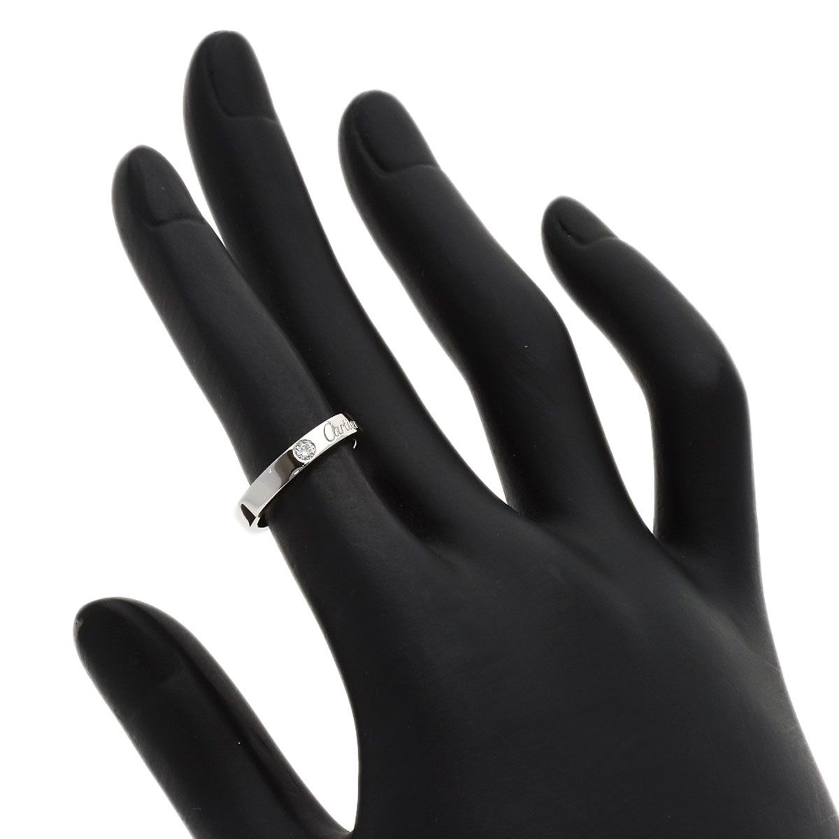 Cartier C de Cartier Diamond 47 Ring — view 6