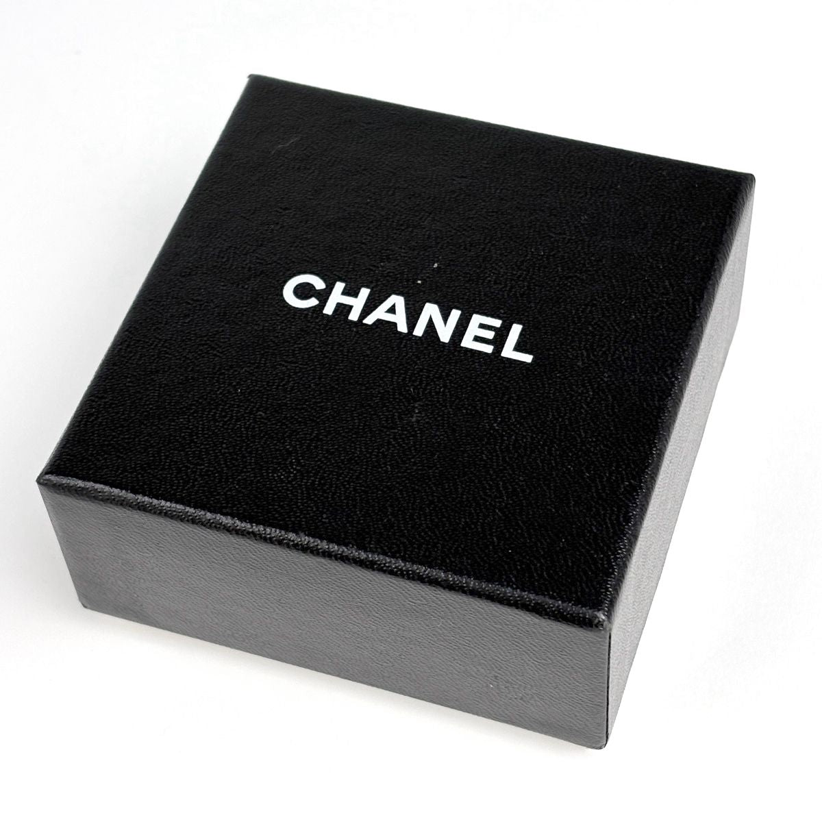 Chanel CC Logo Bangle Plastic Black Bracelet — view 7
