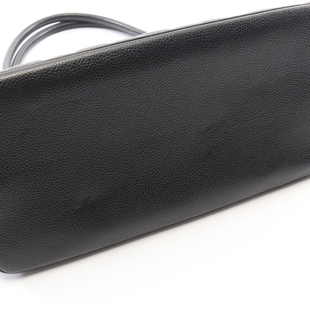 Chanel Tote Bag Reissue Black Caviar Leather — view 8