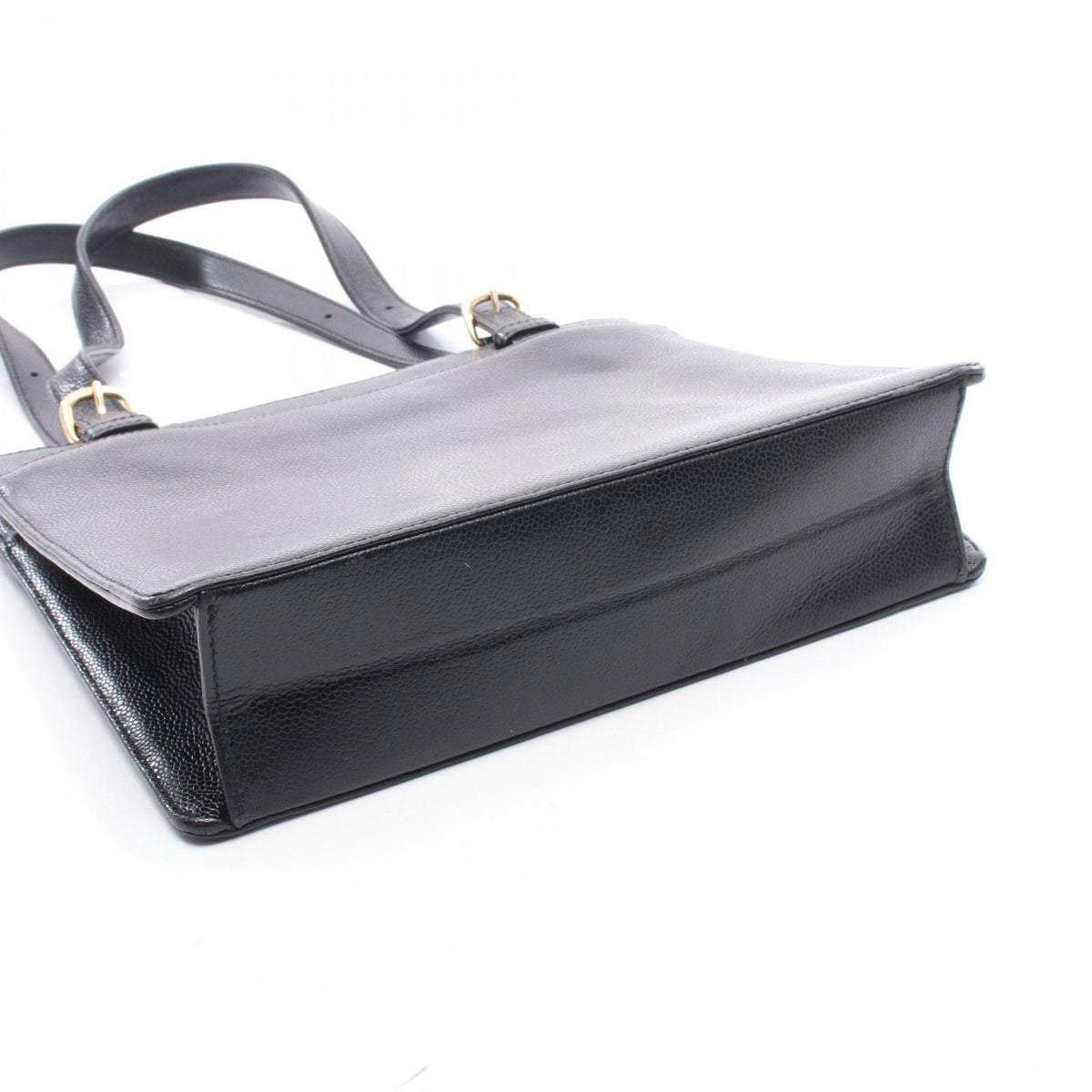 Chanel Tote Bag Black Caviar Leather — view 8