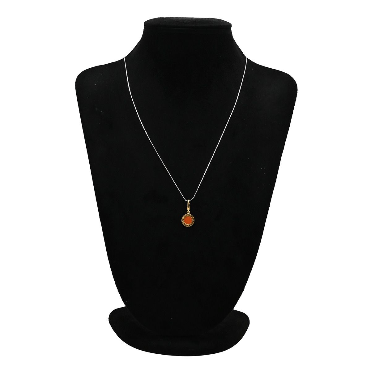 Bvlgari Pendant Pink Yellow Gold 18K 750 18K Coral — view 6