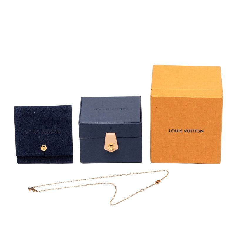 Louis Vuitton Idylle Blossom Necklace 18K Pink Gold Diamond — view 6