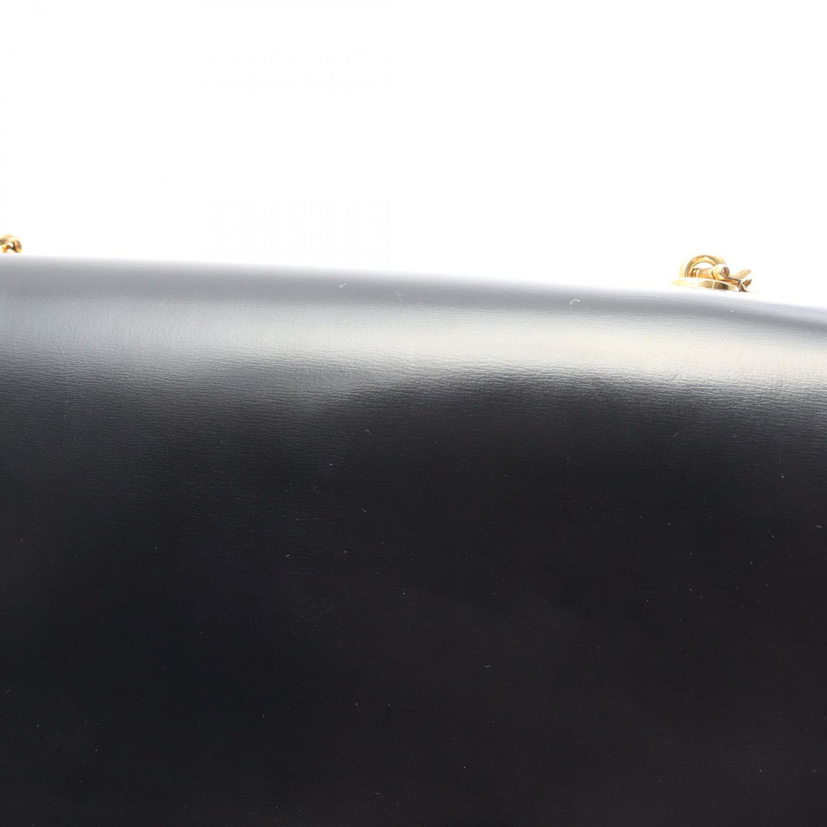 Celine Shoulder Bag Claude Triomphe Large Black Leather Chain — view 8