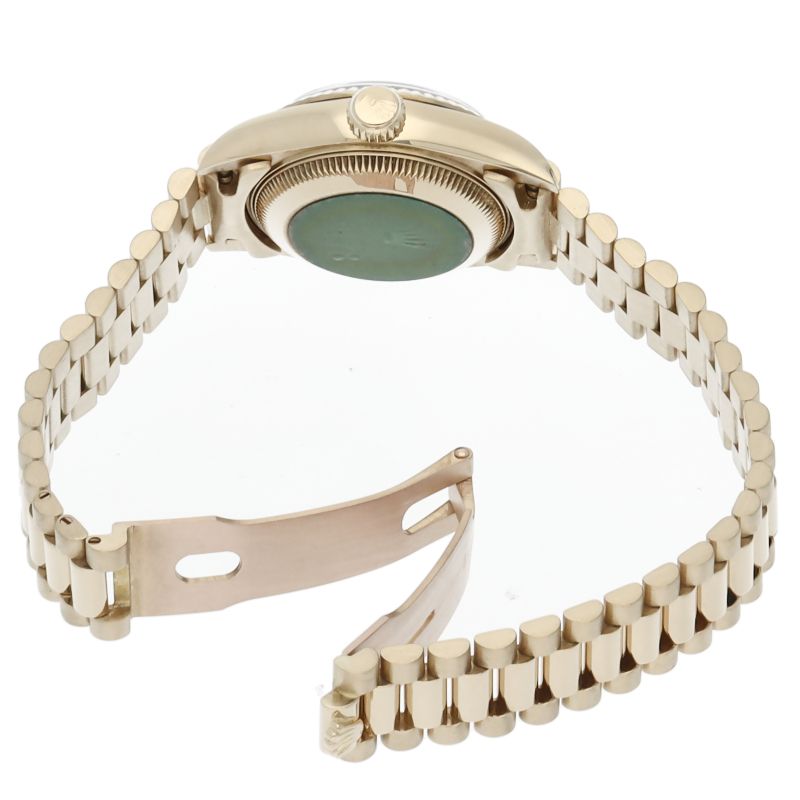 Rolex Datejust Watch Diamond Computer Dial 18K Yellow Gold — view 5