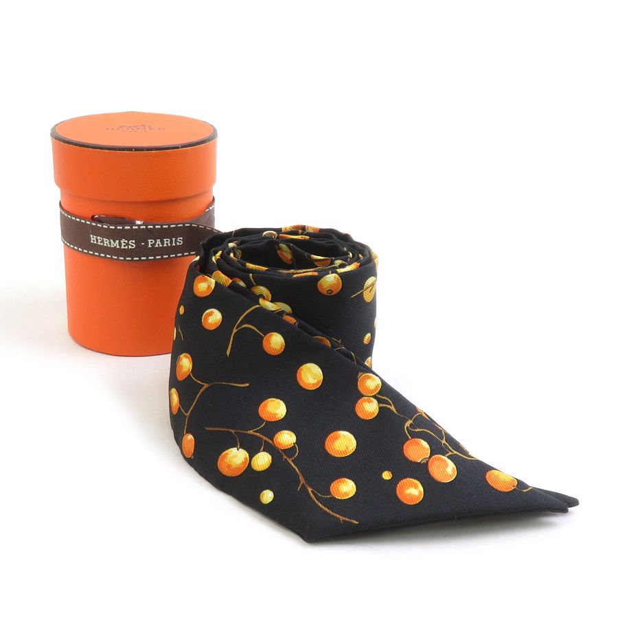 Hermes Twilly Scarf Black — view 8