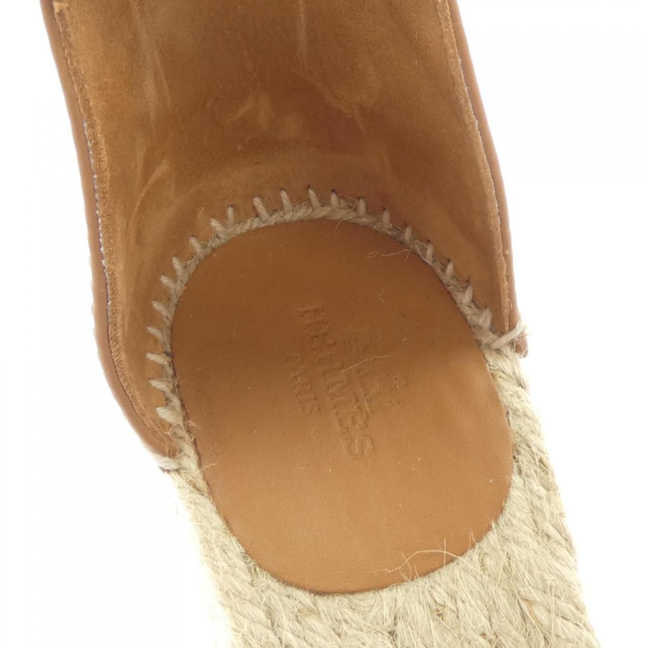 Hermes Tipori Kelly Buckle Sandals — view 6
