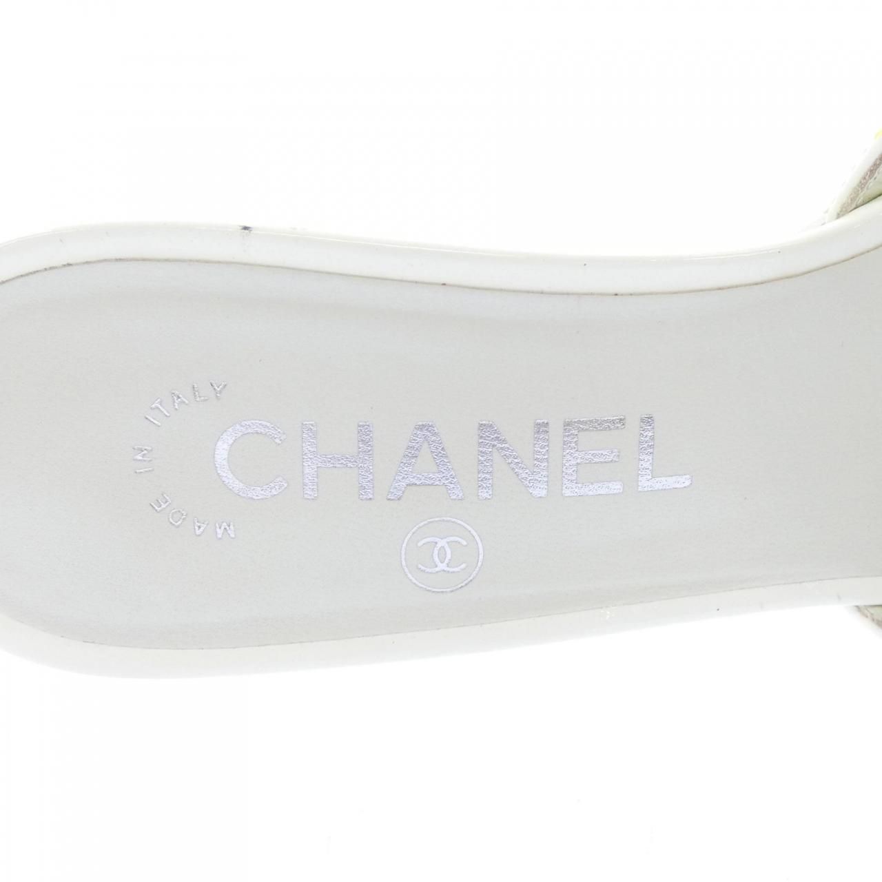Chanel Sandals White — view 6