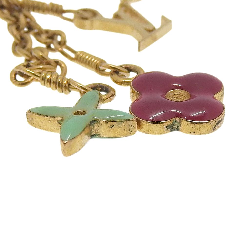 Louis Vuitton Creole All Sweet Monogram Gold Plated Earrings — view 6