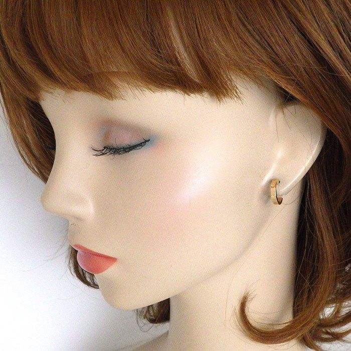 Cartier Earrings Love SM Hoop Mini 18K Pink Gold — view 6