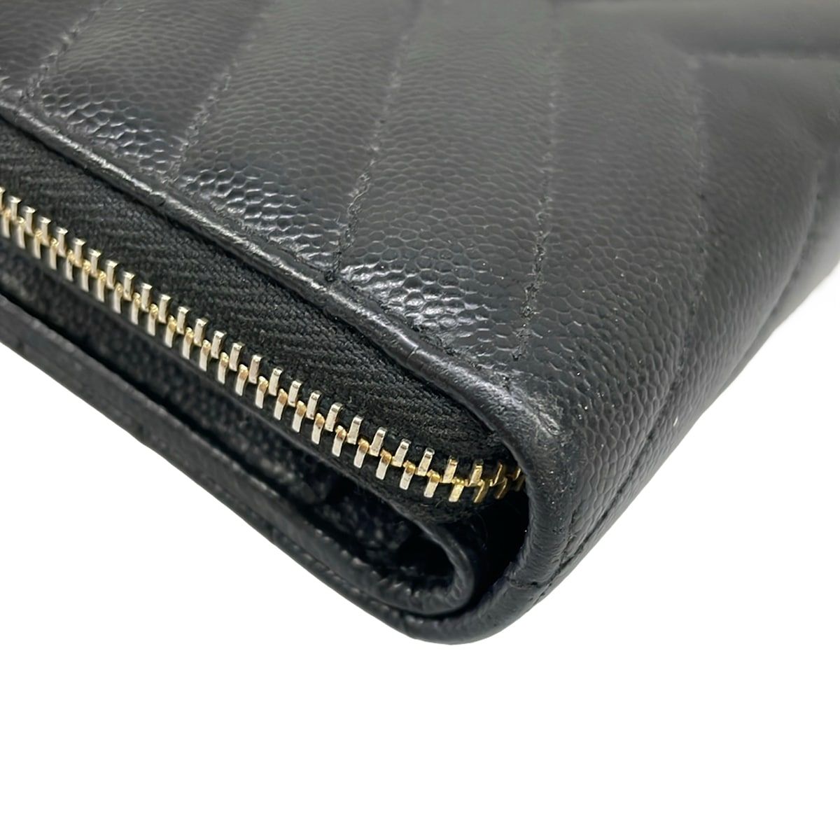 Saint Laurent Paris Bifold Wallet Monogram Compact Zip Black Zip Around Leather — view 7