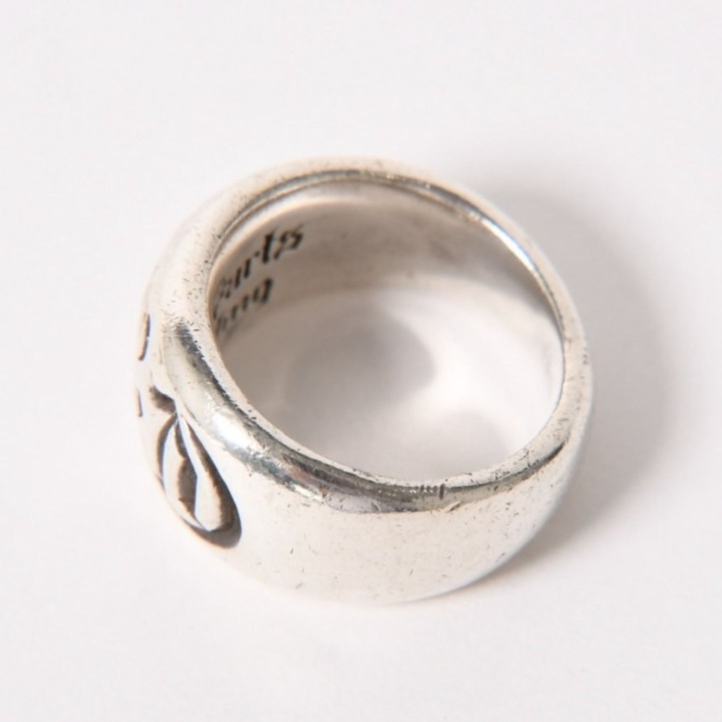 Chrome Hearts Sea CH Sea Ring Sterling Silver — view 8