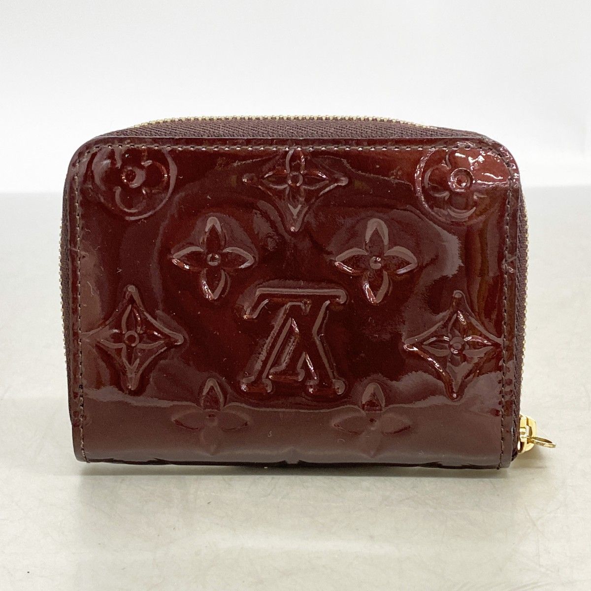 Louis Vuitton Coin Case Vernis Zippy Purse Amaranto — view 7