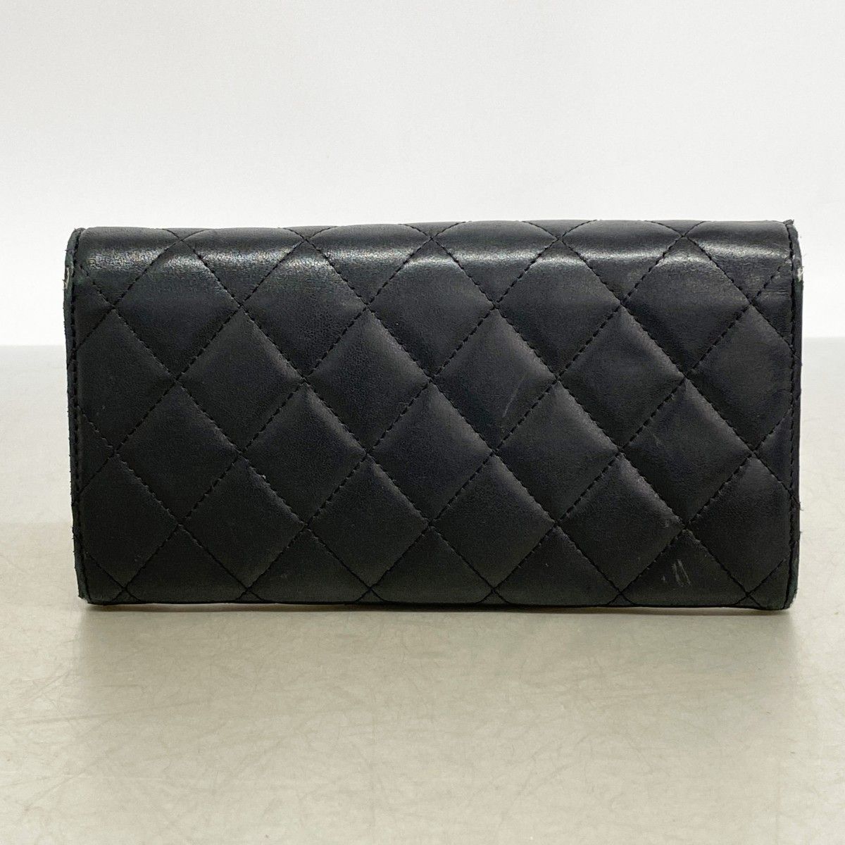 Louis Vuitton Wallet Matelasse Lambskin Black Silver — view 8