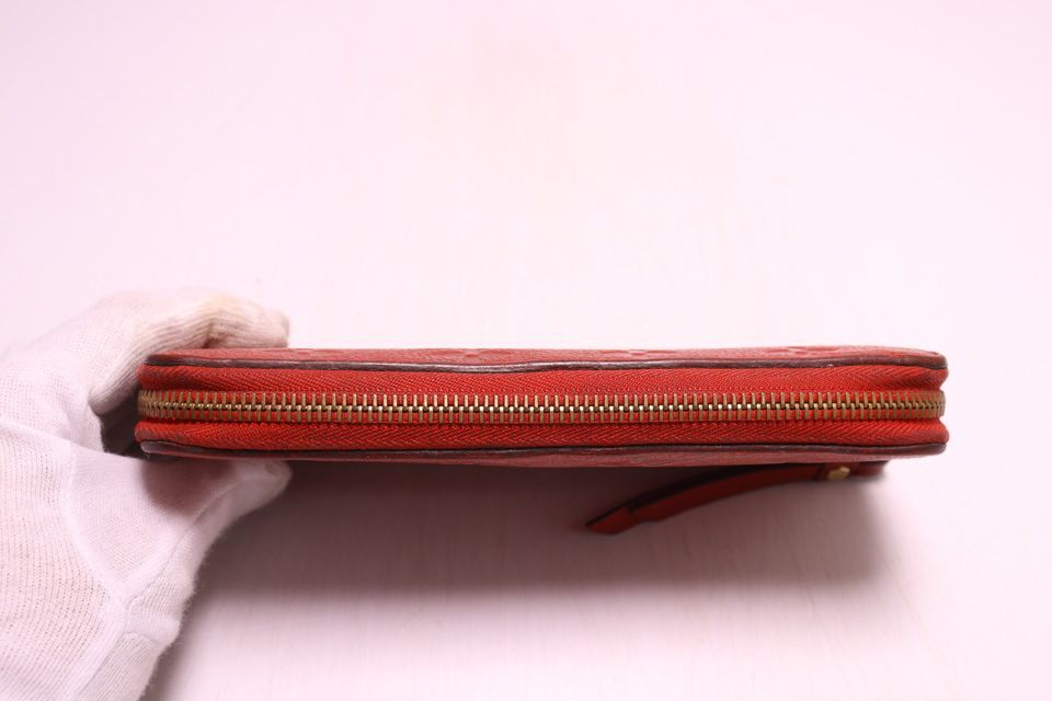 Louis Vuitton Monogram Empreinte Zippy Wallet — view 9