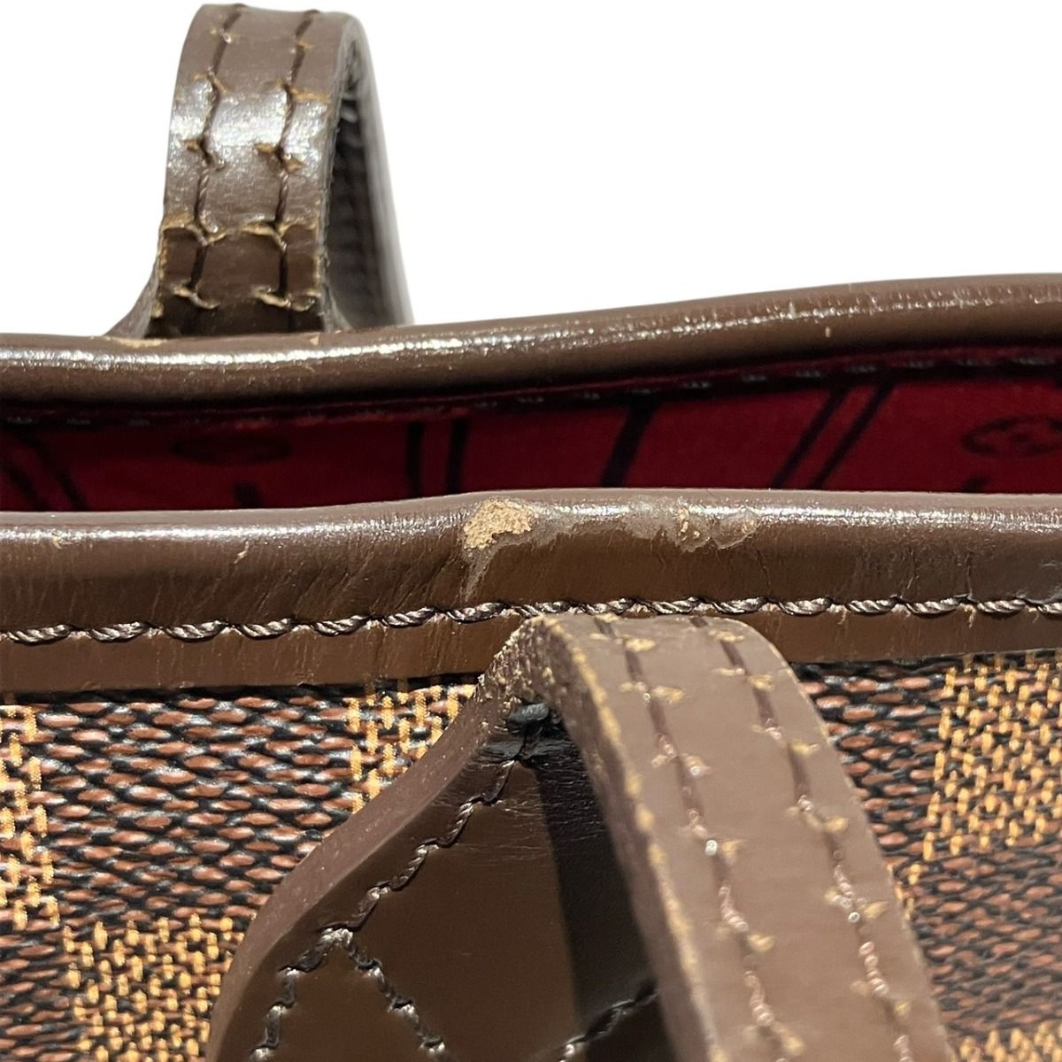Louis Vuitton Neverfull MM Damier Tote Canvas — view 8