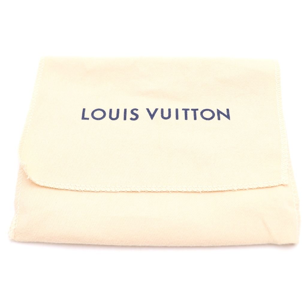 Louis Vuitton Monogram Nice View Tee Pouch Mini Bag Case Brown Leather Gold — view 8