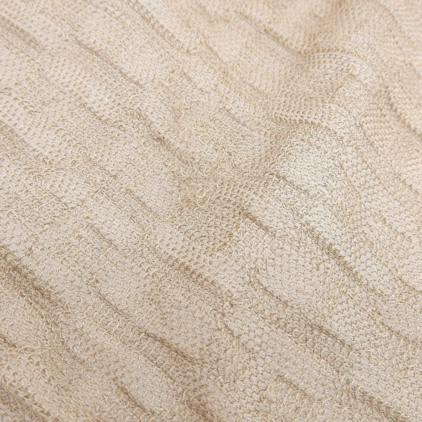 Hermes Cotton 100% All Pattern Knitted Scarf Shawl Brown — view 9