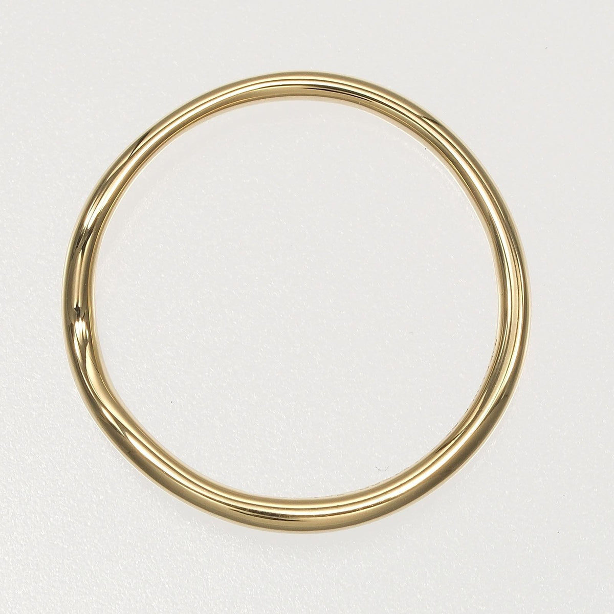 Tiffany & Co Curved Band Gold Ring — view 8