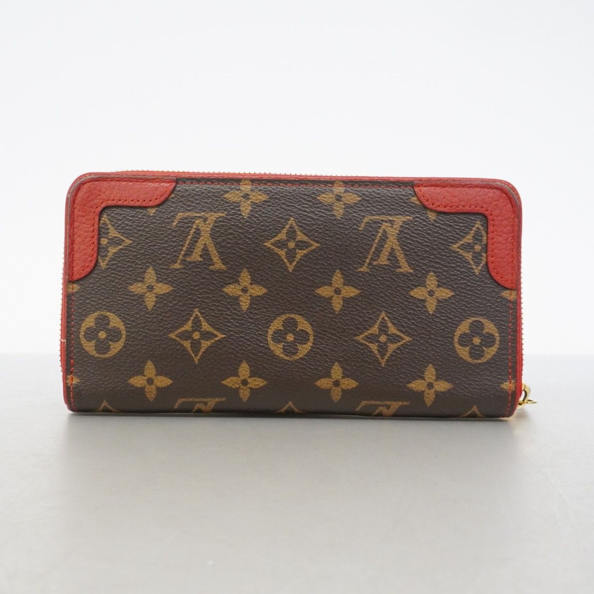 Louis Vuitton Wallet Monogram Zippy Reti Lo Cerise — view 9