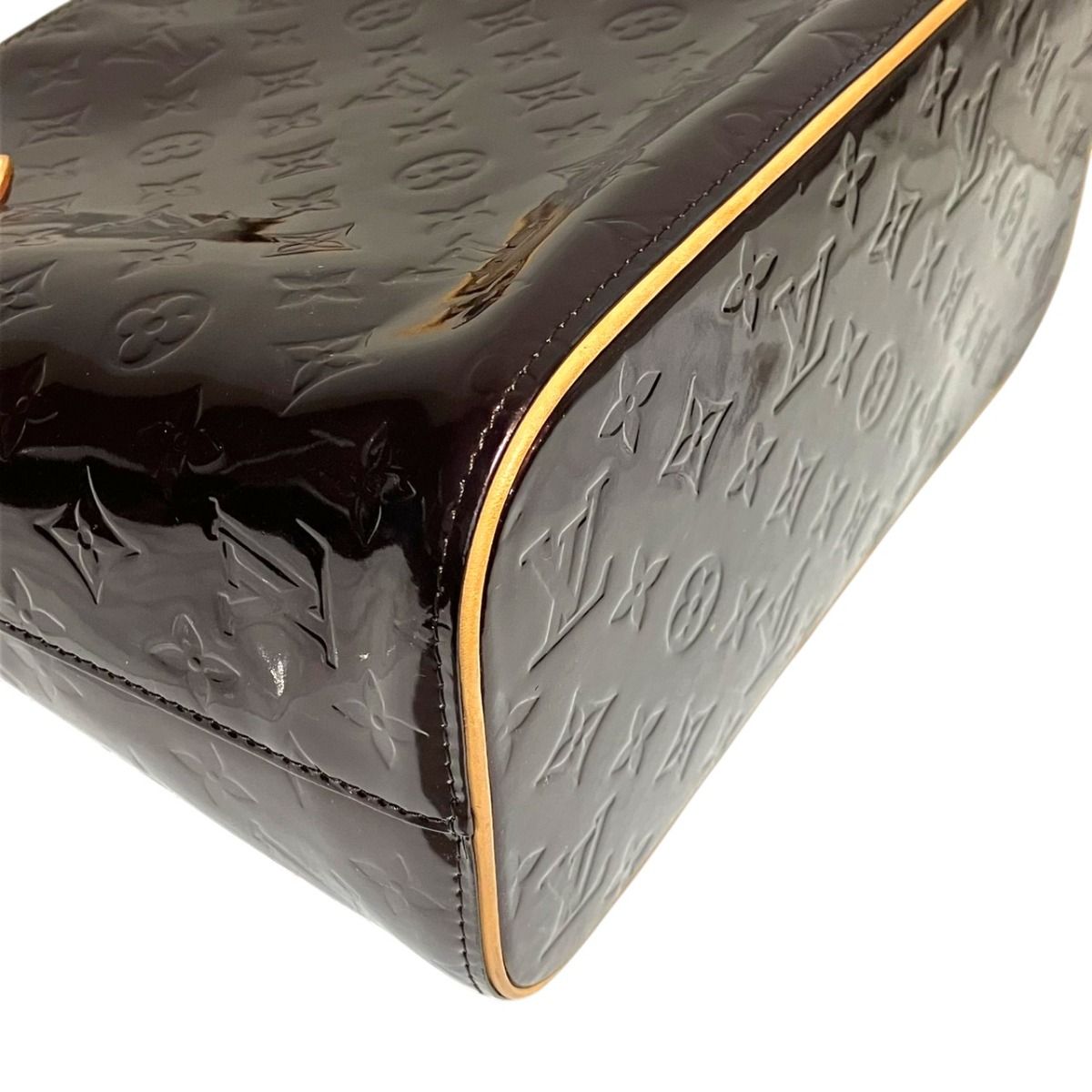 Louis Vuitton Houston Monogram Vernis Handbag Patent Leather — view 8