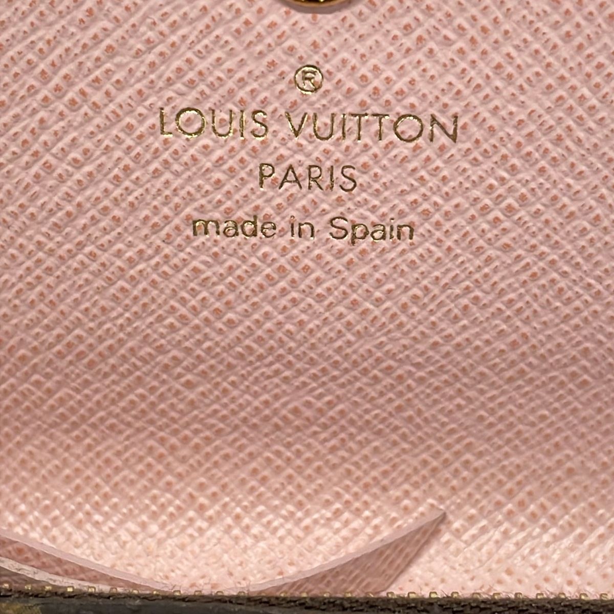Louis Vuitton Coin Case Monogram Porte-Monnaie Rosalie Rose Ballerine — view 6