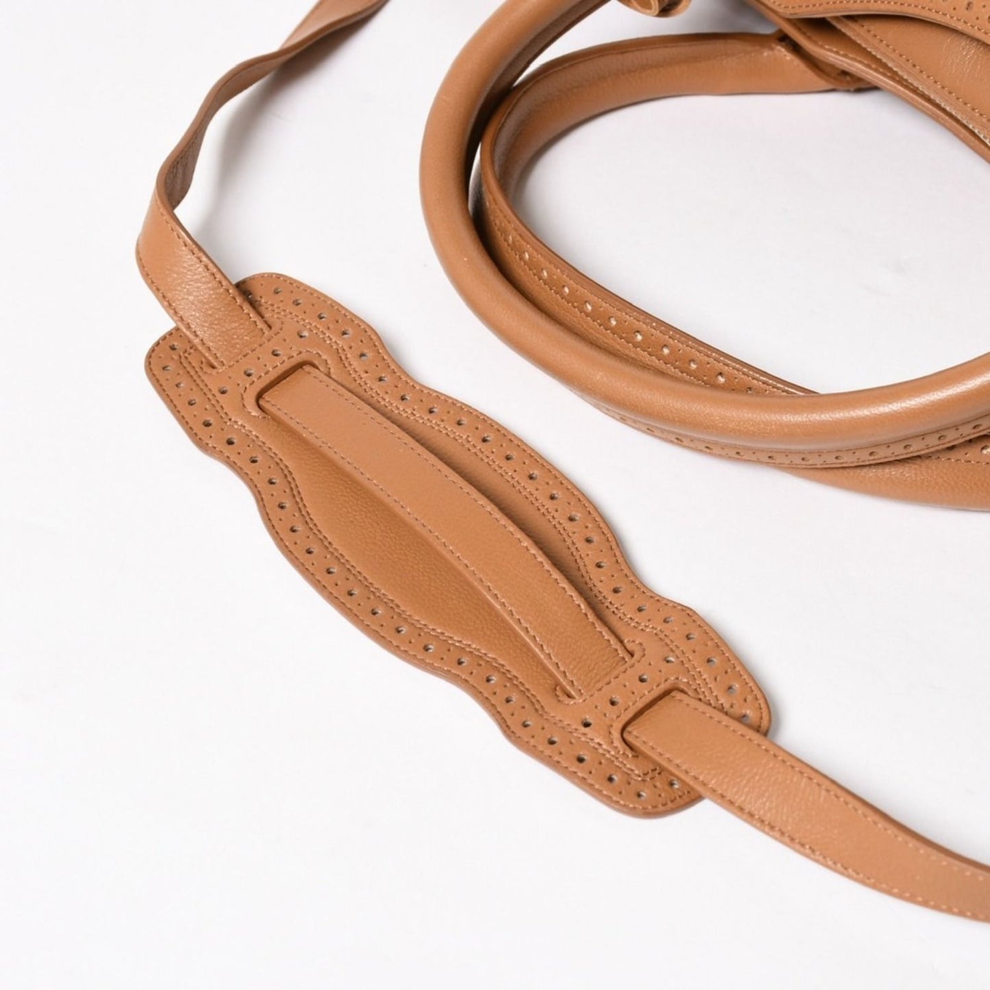Balenciaga Riva City 2-Way Shoulder Bag Brown Leather — view 8
