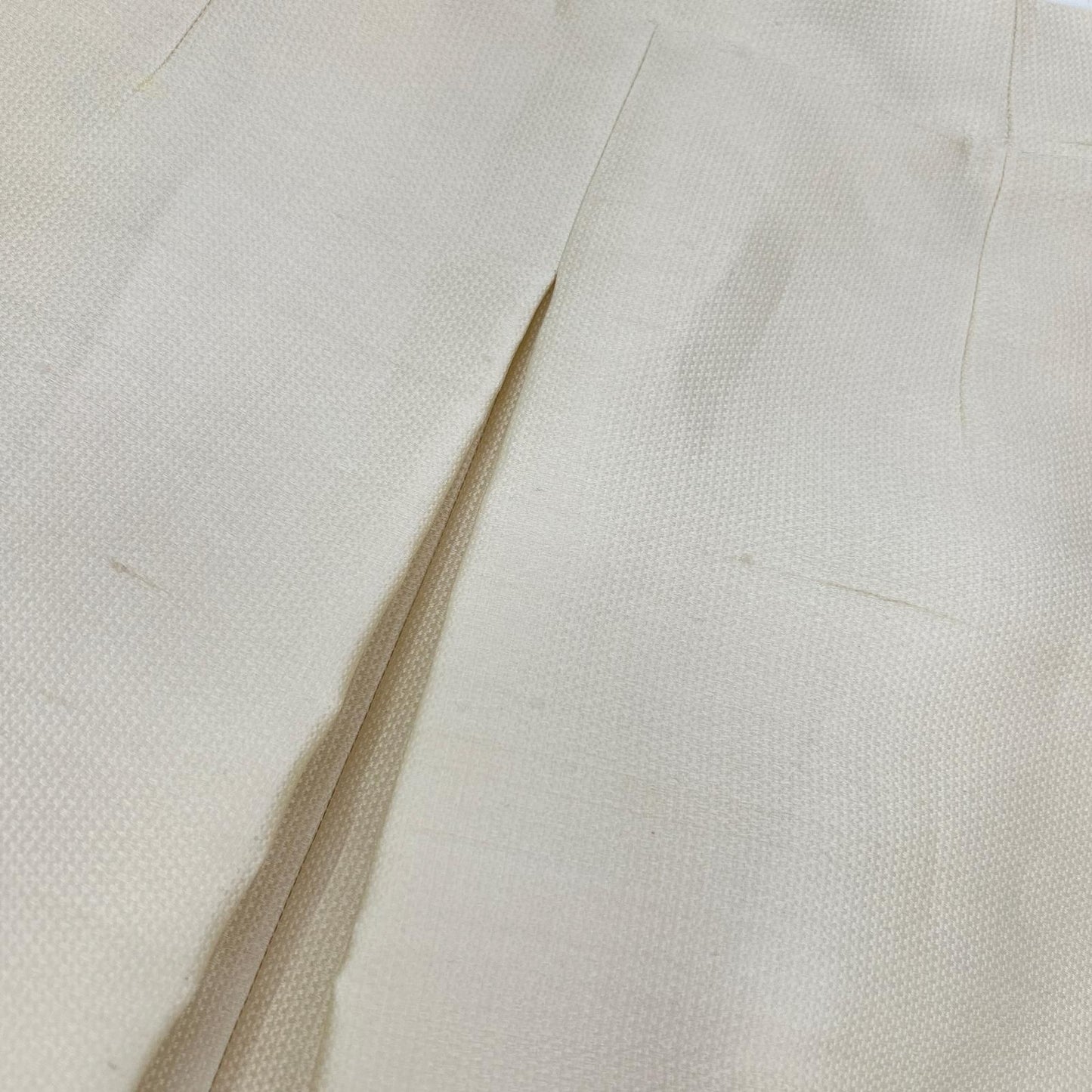 Chanel Off White Baru-n Skirt 38 — view 9