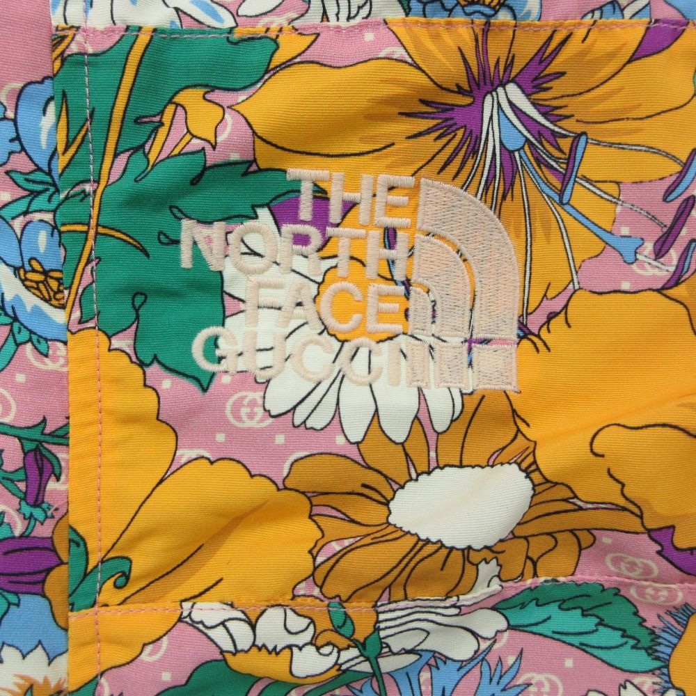Gucci the North Face Overall Jumps Overalls Logo Embroidery Floral Multicolor MM — view 9