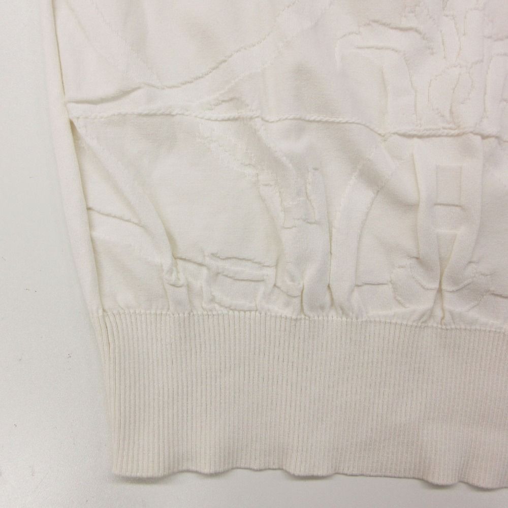 Hermes Knit Top Short Sleeve Silk Cotton Boat Neck L'instrvction du Roy — view 8